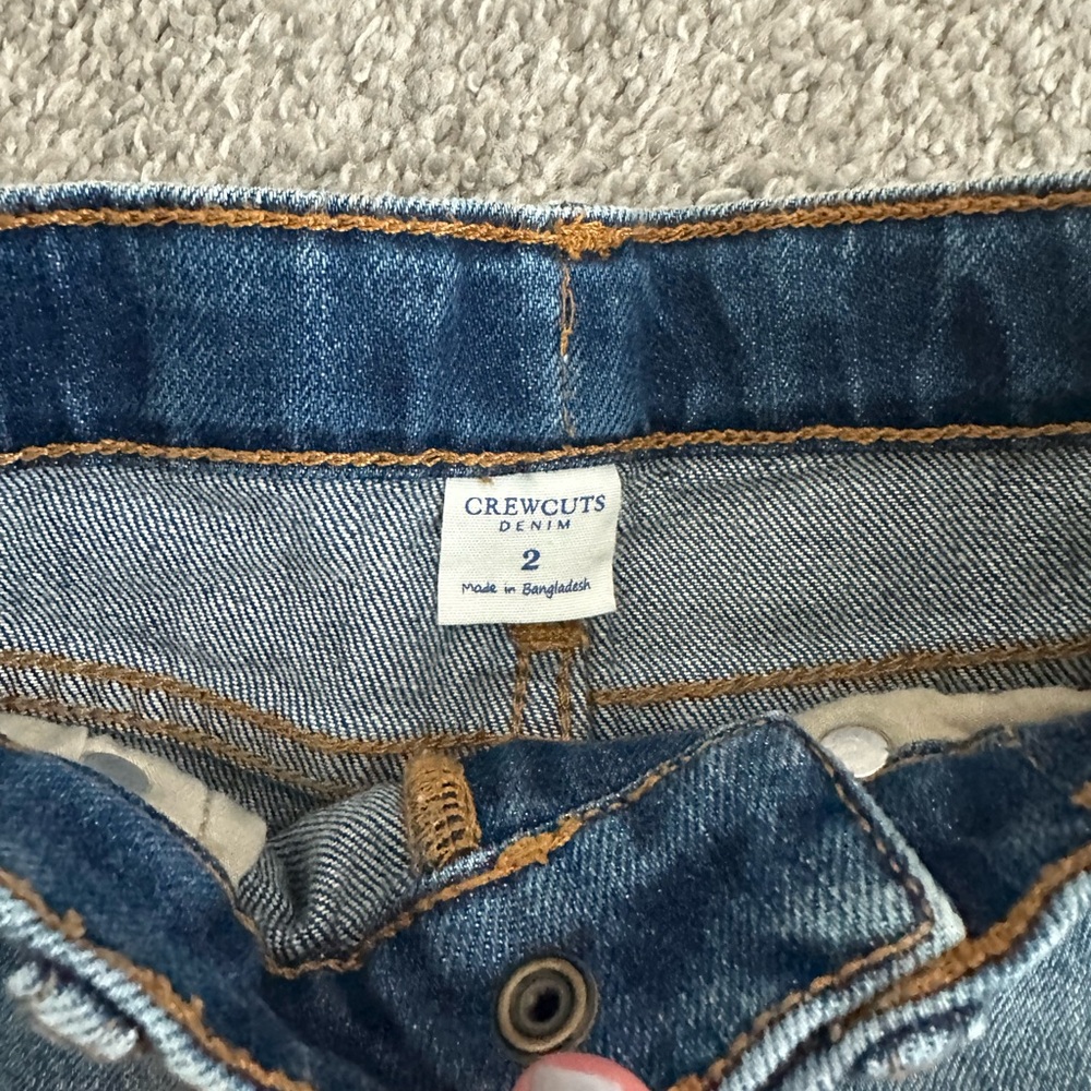 J.Crew Crewcuts Denim Shorts - Picture 2 of 3